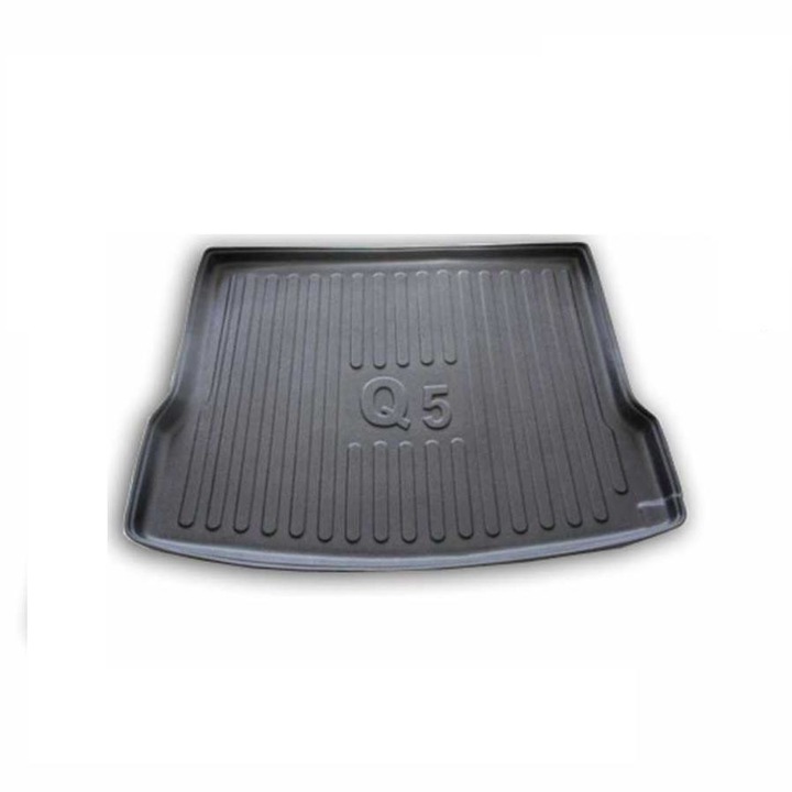 Covoras portbagaj, Pol Gum, Compatibil cu Audi Q5, Negru