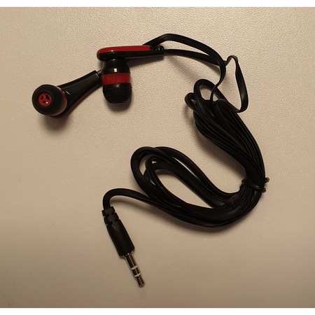 Casti Intraauriculare , In Ear , Cu Fir , Dynamic Sound, Negru