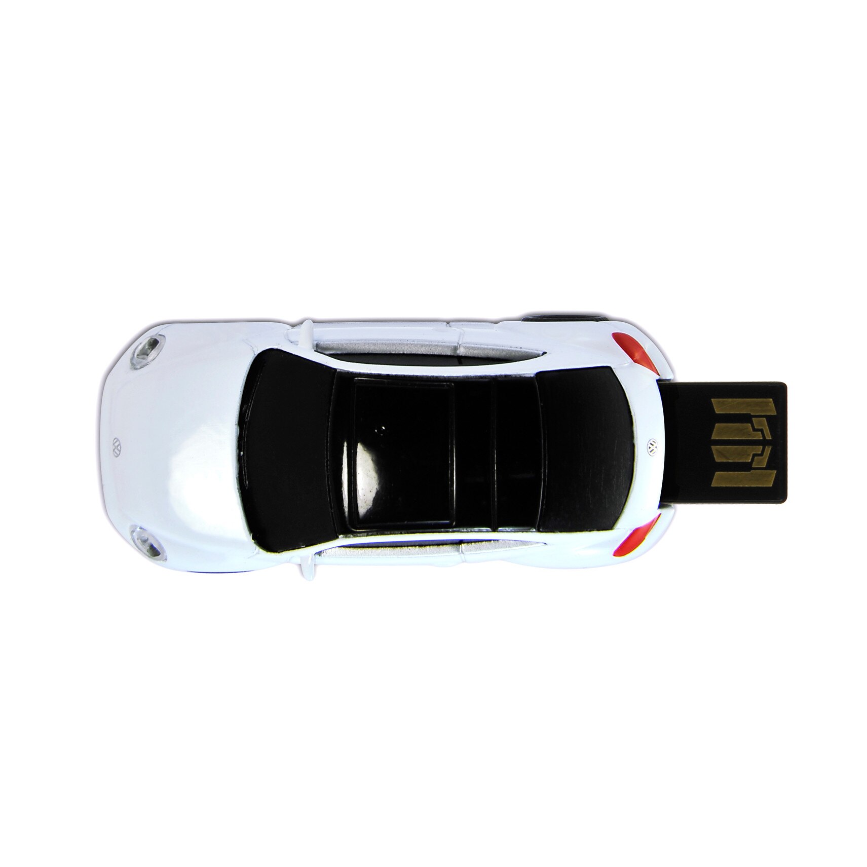 Memorie USB Auto Drive Volkswagen Beetle Negru, 16 GB, Alb