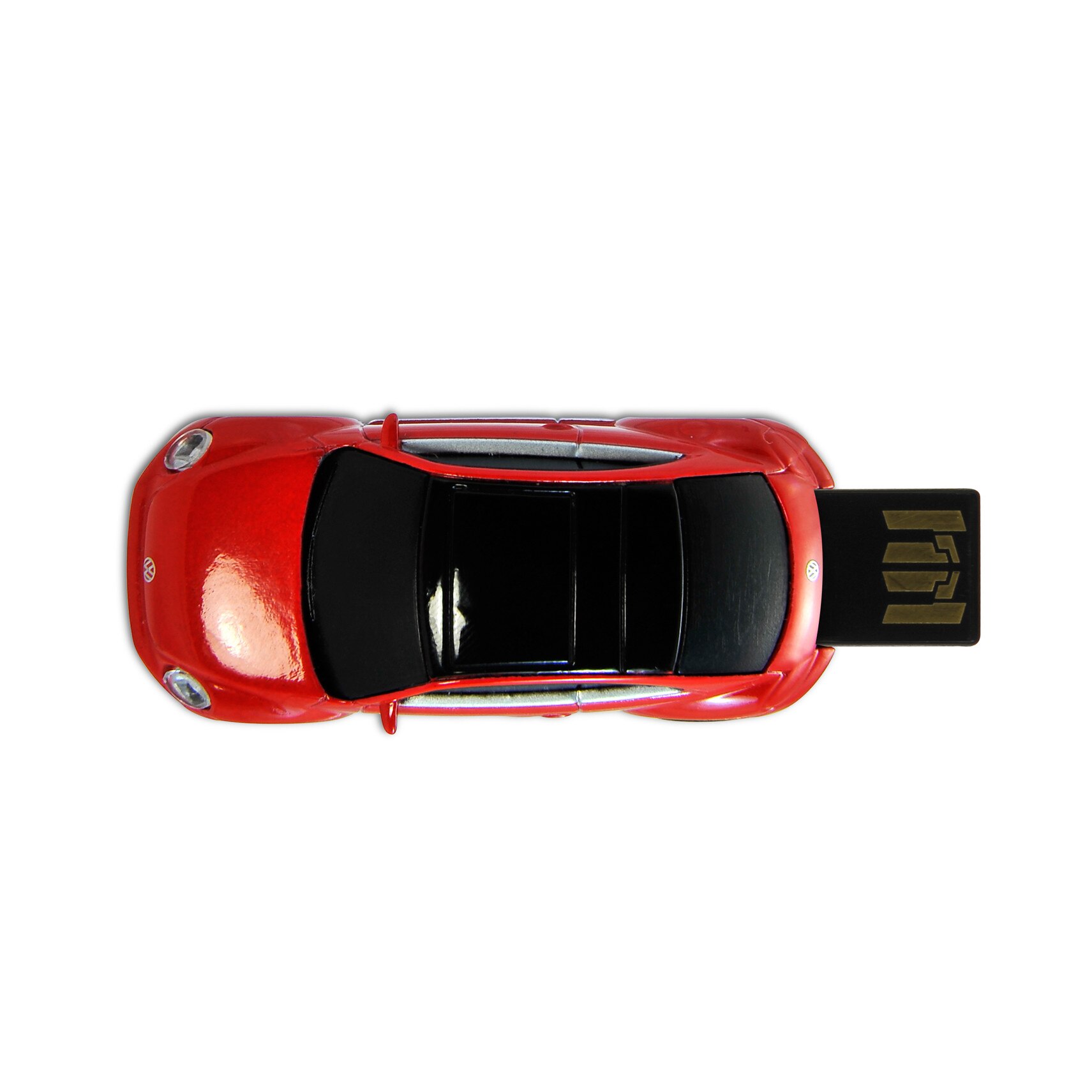 Memorie USB Auto Drive Volkswagen Beetle Negru, 16 GB, Rosu