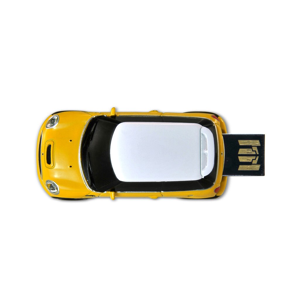 Memorie USB AutoDrive MiniCooper S, 16 GB, Galben