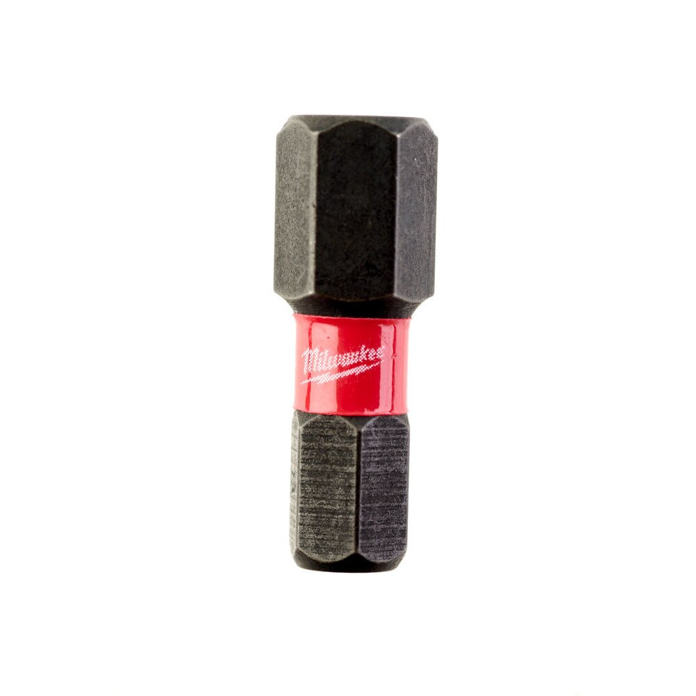 Bit de impact Shockwave, Milwaukee, Hex 8x25mm - 2buc
