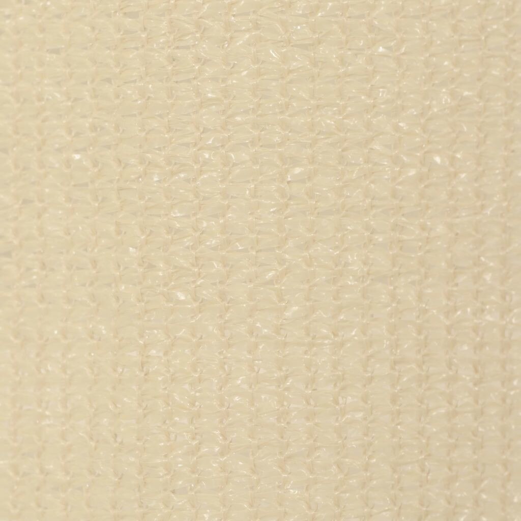 Jaluzea tip rulou, vidaXL, Polietilena, 400 x 140 cm, Crem