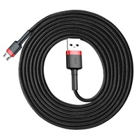 cablu baseus cafule usb - micro usb qc30 2a 3m material rezistent curea velcro imagen 42_0_
0