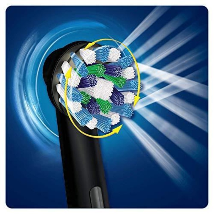 Rezerve periuta electrica Oral-B Cross Action Black edition, 4