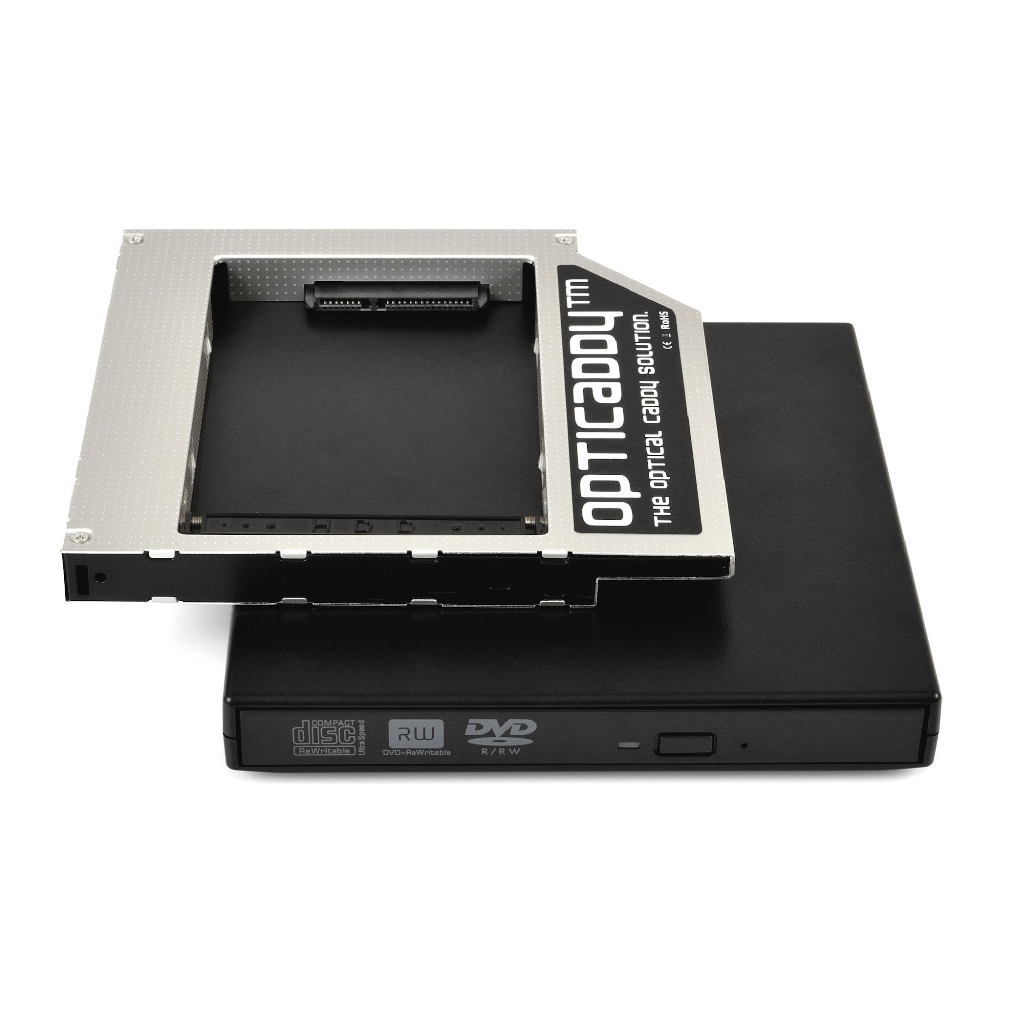 Adaptor unitate optica Asus N73SV HDD/SSD caddy Opticaddy + carcasa DVD USB externa eMAG.ro