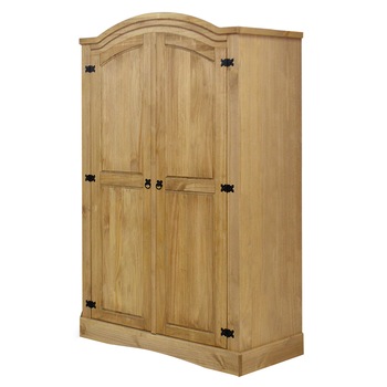 Sifonier din lemn de pin mexican colectia Corona, cu 2 usi, vidaXL, Maro, 101 x 52 x 170 cm Sifonier din lemn de pin mexican colectia Corona, cu 2 usi, vidaXL, Maro, 101 x 52 x 170 cm