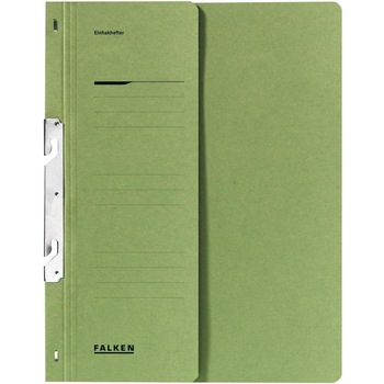 Dosar din carton Falken, de incopciat cu gheare, coperta 1/2, sina groasa, 250g/mp, verde Dosar din carton Falken, de incopciat cu gheare, coperta 1/2, sina groasa, 250g/mp, verde