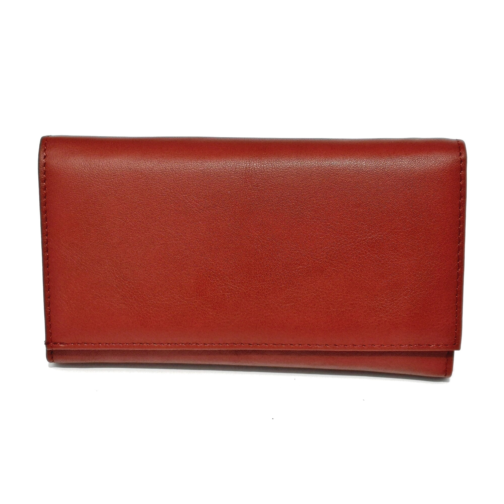 Portofel dama, din piele naturala, J016 Red, Magrot Hasssion.