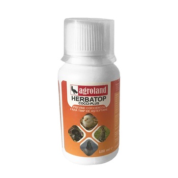 Supliment Herbatop Cocci Plus 100ml Supliment Herbatop Cocci Plus 100ml