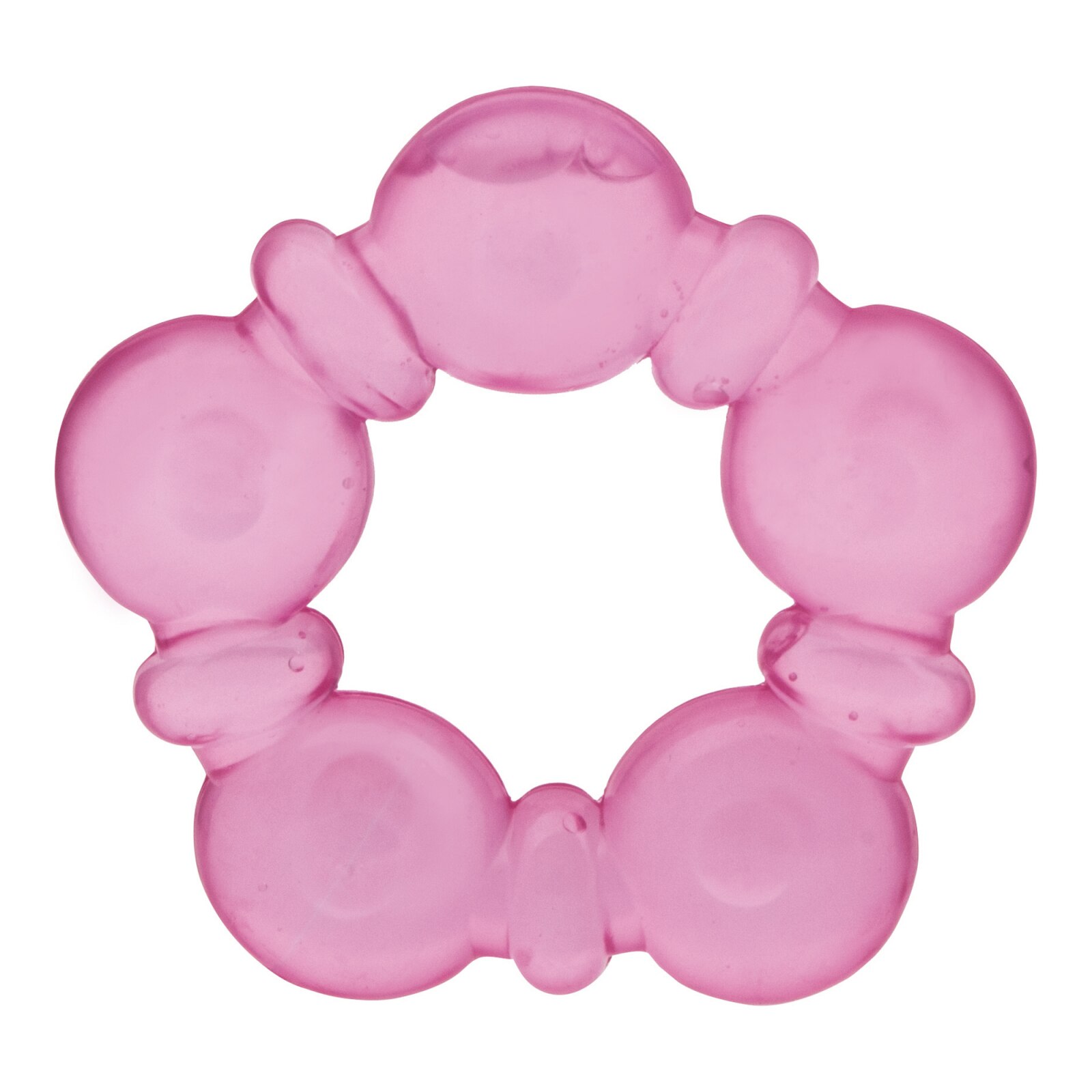 Inel gingival „Figurine“, Canpol babies®, fara BPA, roz Roz