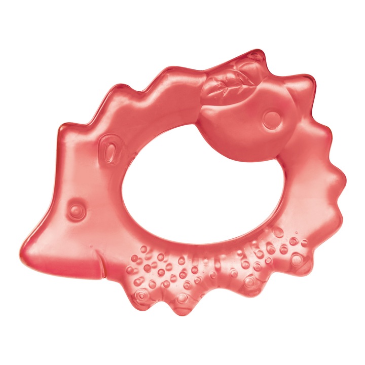 Inel gingival „Arici“, Canpol babies®, fara BPA, rosu Rosu