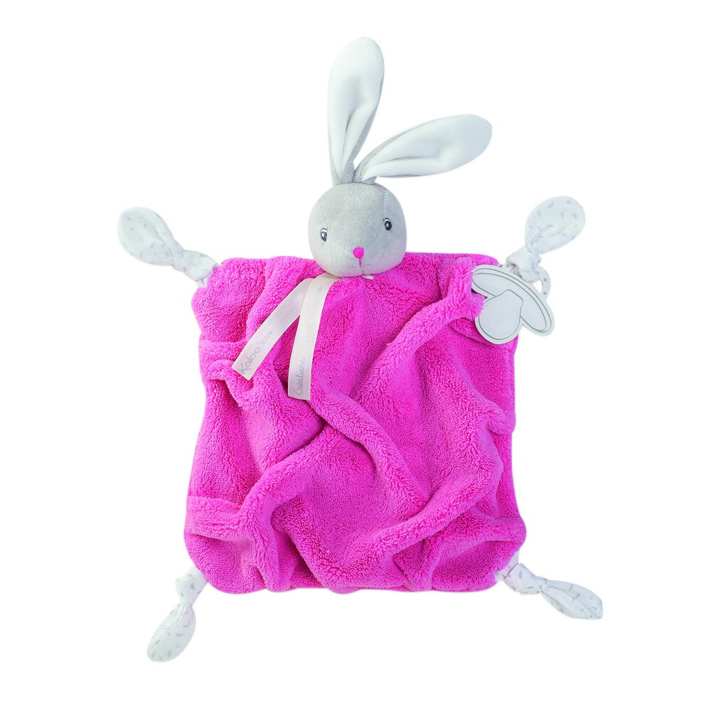 Paturica iepuras Kaloo, raspberry 20 cm gama Plume