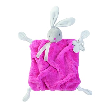 Paturica iepuras Kaloo, raspberry 20 cm gama Plume Paturica iepuras Kaloo, raspberry 20 cm gama Plume