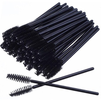 Set 50 bucati periute aplicatoare mascara, unica folosinta, negru, ICON Set 50 bucati periute aplicatoare mascara, unica folosinta, negru, ICON