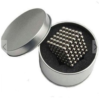 Bile Magnetice AntiStres Neocube, Argintiu, 216 piese MG1003 Bile Magnetice AntiStres Neocube, Argintiu, 216 piese MG1003