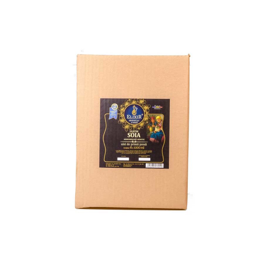 Bax 6 sticle Ulei de Soia 1000 ml ELIXIR