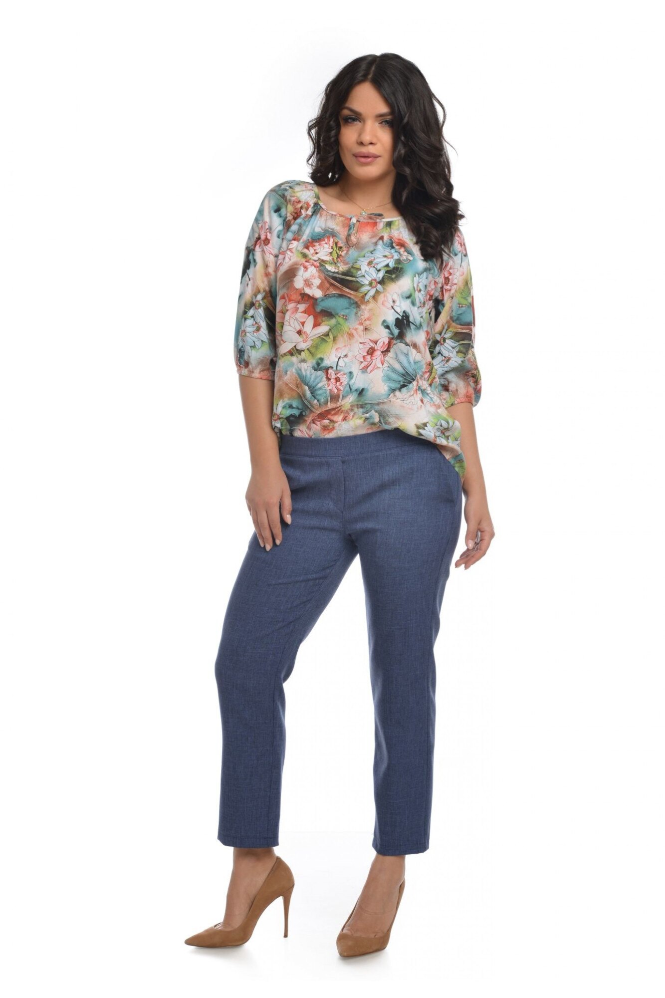 Pantaloni Dama Office Denim