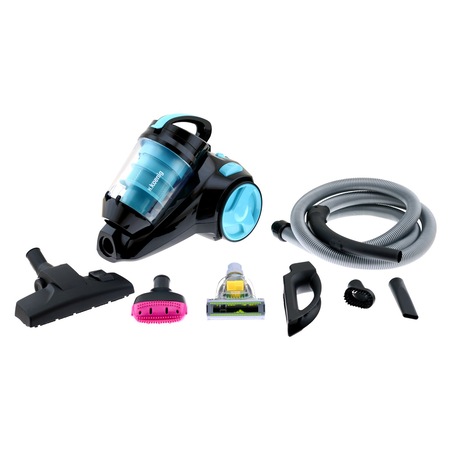 Aspirator fara sac H.Koenig SLS890, Cleaner Silence+, perie par caini si pisici, filtru HEPA, multi-cyclonic, Clasa energetica A
