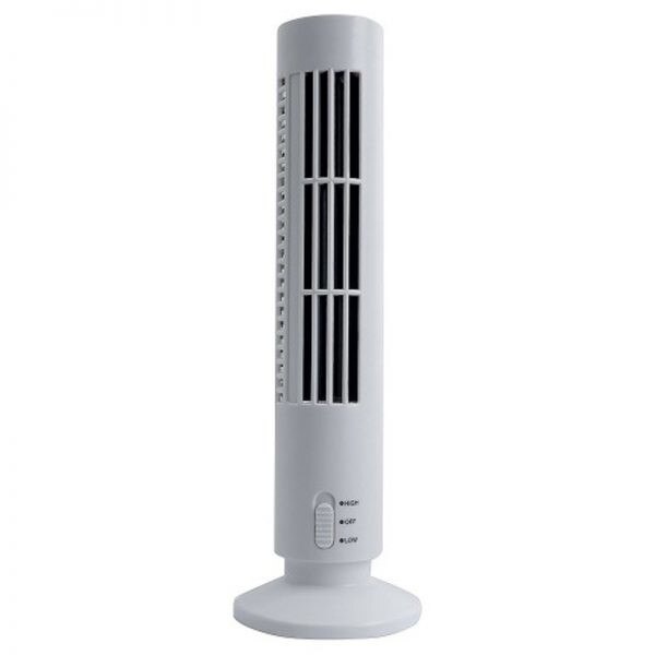 Ventilator pentru birou Tower Fan Light, USB, 9 SMD, 2 viteze eMAG.ro