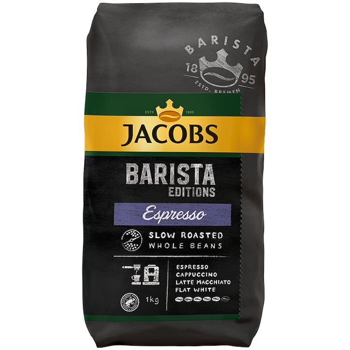 Cafea boabe, Jacobs Barista Editions Espresso, 1 kg