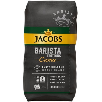 Cafea boabe, Jacobs Barista Editions Crema, 1 kg Cafea boabe, Jacobs Barista Editions Crema, 1 kg