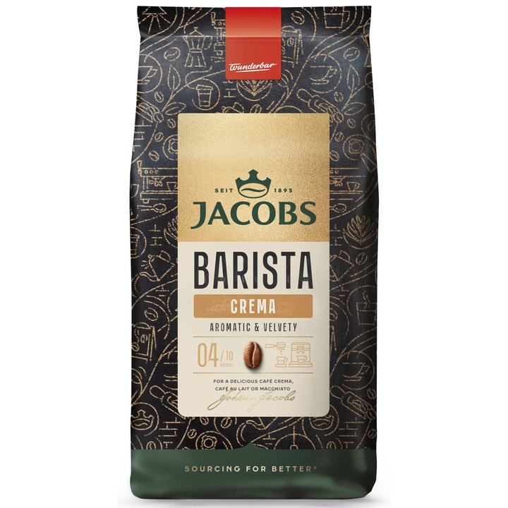 Cafea boabe, Jacobs Barista Editions Crema, 1 kg