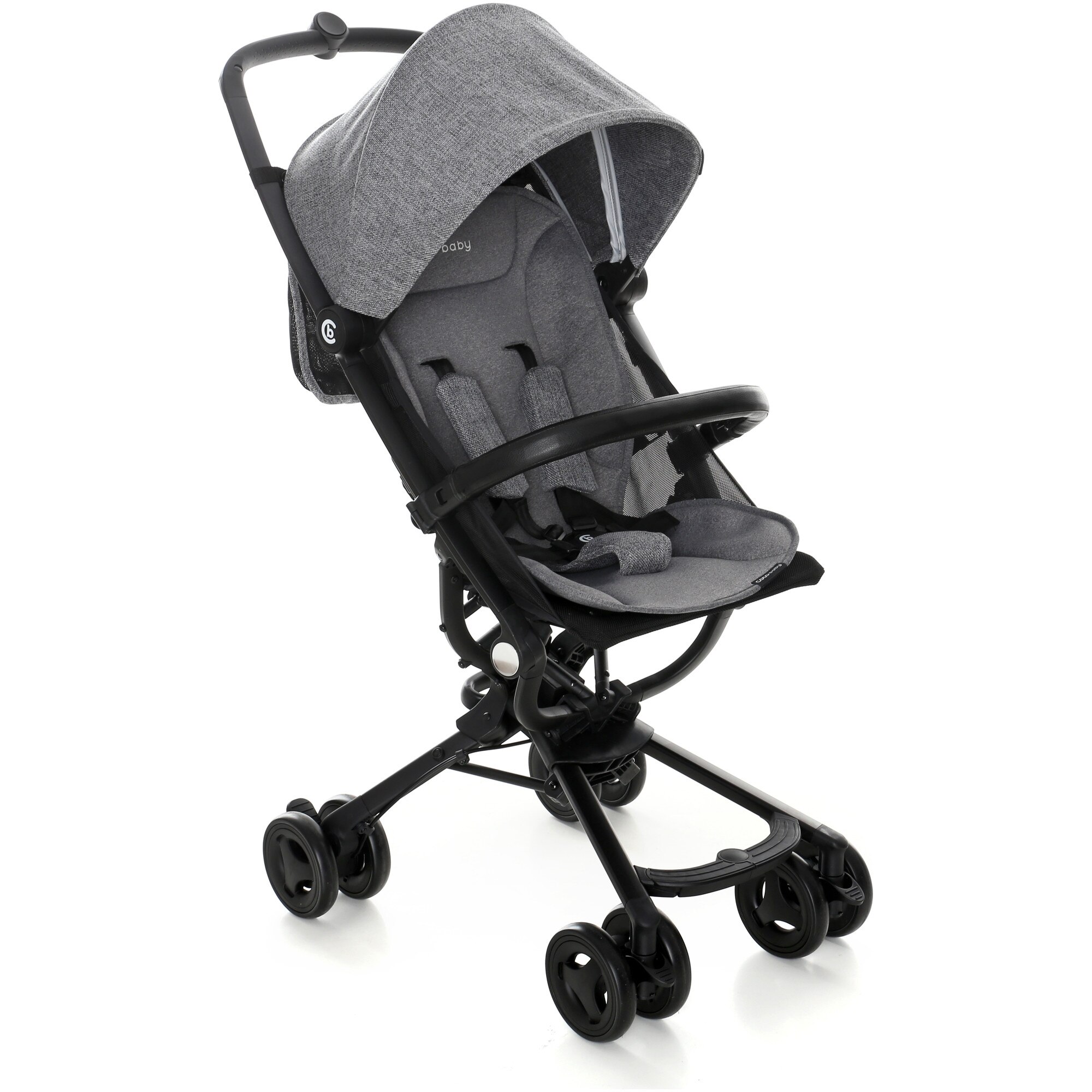 Carucior sport Coto Baby cu pliere compacta Sparrow, Gri