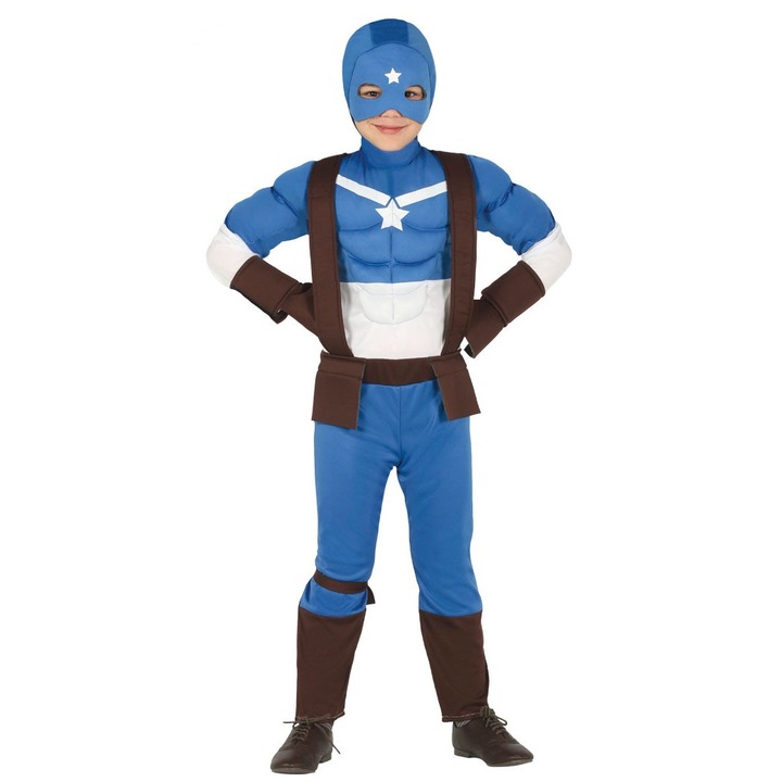 Costum Capitanul Marvel, 5-6 ani
