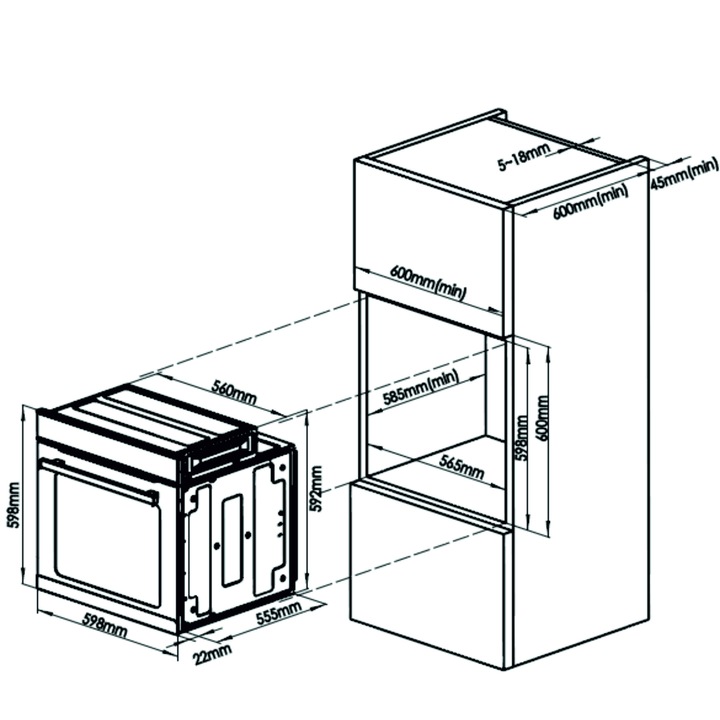 Pachet Samus Cuptor incorporabil Samus SC625GDX5, Plita incorporabila Samus PSG-64SG2