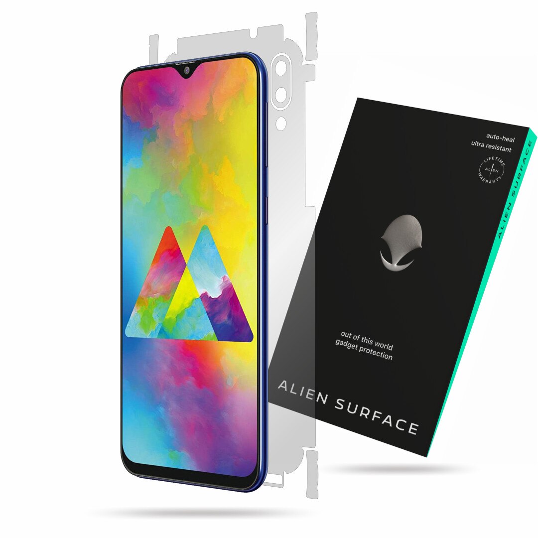 Folie Alien Surface, Samsung Galaxy M20, protectie spate, laterale