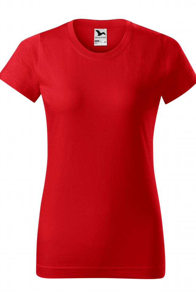 Tricou pentru dama Basic, Rosu