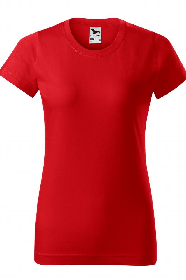 Tricou pentru dama Basic, Rosu