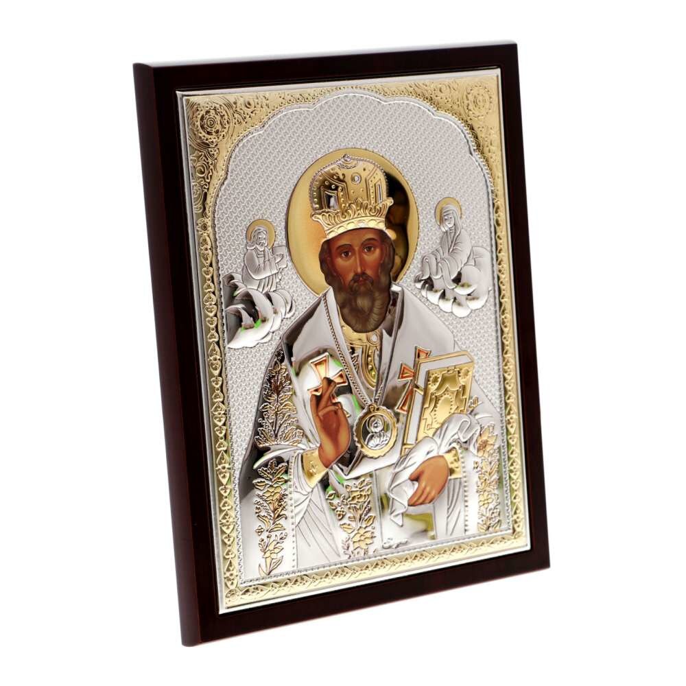 Icoana sfantul Nicolae 15x19,5 cm
