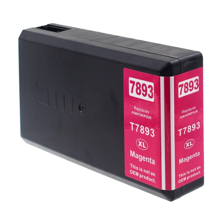 Utángyártott Epson T7893XL Magenta (M@40 ml) Kompatibilis Chipes Tintapatron