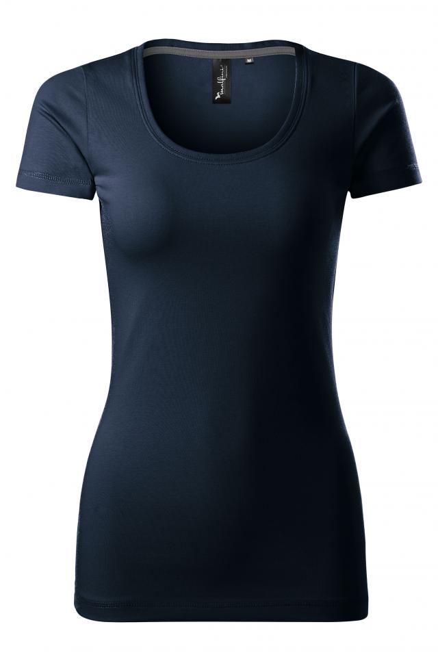 Tricou pentru dama Action, Ombre blue