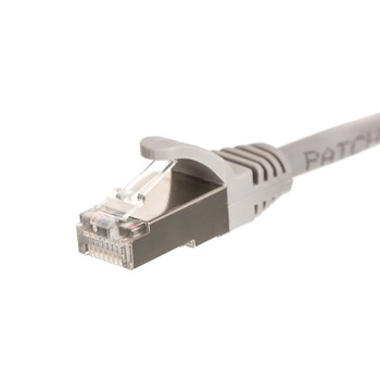 Cablu de retea patch cable Netrack RJ45, snagless boot, Cat 5e FTP, 10m grey Cablu de retea patch cable Netrack RJ45, snagless boot, Cat 5e FTP, 10m grey
