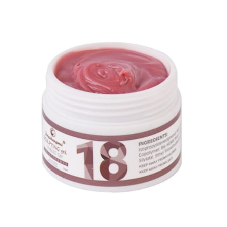 Gel UV pentru constructii unghii No.18 FSM, 15 g, Cover