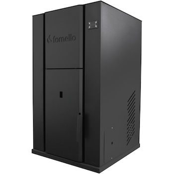 Centrala termica monobloc pe peleti Fornello Pellet King 35 KW, pompa circulatie, vas expansiune, supapa de siguranta, tiraj fortat, buncar peleti 80 l, aprindere automata, telecomanda, recomandat pentru 250 mp, Negru Centrala termica monobloc pe peleti Fornello Pellet King 35 KW, pompa circulatie, vas expansiune, supapa de siguranta, tiraj fortat, buncar peleti 80 l, aprindere automata, telecomanda, recomandat pentru 250 mp, Negru