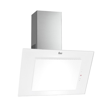 Hota semineu Teka DVT 980, 90 cm, sticla, 3 trepte de putere, Free Outlet 825 m³/h, alb Hota semineu Teka DVT 980, 90 cm, sticla, 3 trepte de putere, Free Outlet 825 m³/h, alb