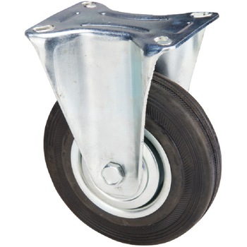Roata fixa din cauciuc , Diametru 100mm Evotools Roata fixa din cauciuc , Diametru 100mm Evotools