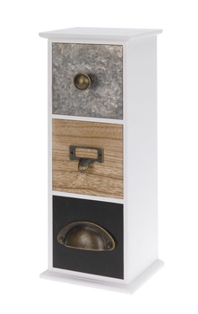 Cutie bijuterii din lemn, dreptunghiulara, 3 sertare diferite Cutie bijuterii din lemn, dreptunghiulara, 3 sertare diferite