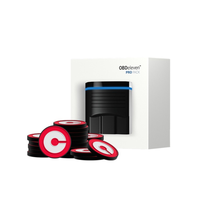 Scanner diagnoza auto OBDeleven 2 Pro Pack, Monitorizare parametrii functionare, Bluetooth, Negru