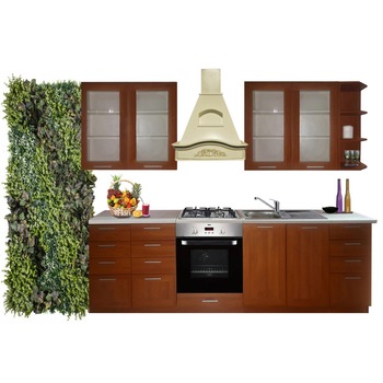 Set Bucatarie Nika Ekran Visina Aurie, 260 x 60 cm Set Bucatarie Nika Ekran Visina Aurie, 260 x 60 cm