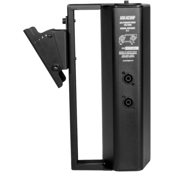 Coloana audio cu montare pe perete, 100W, ARK403MPBK, Music & Lights