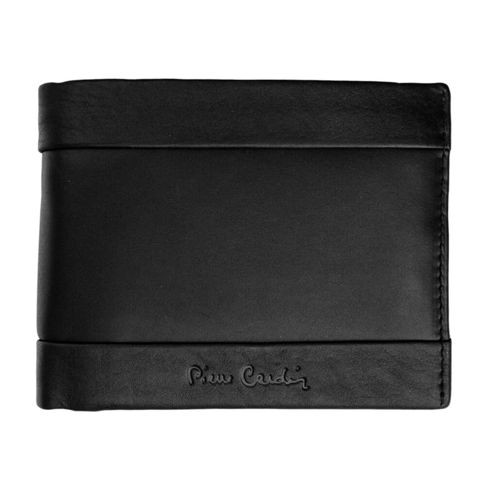 Portofel barbati din piele naturala Pierre Cardin GPB391 - cu Protectie RFID-Negru