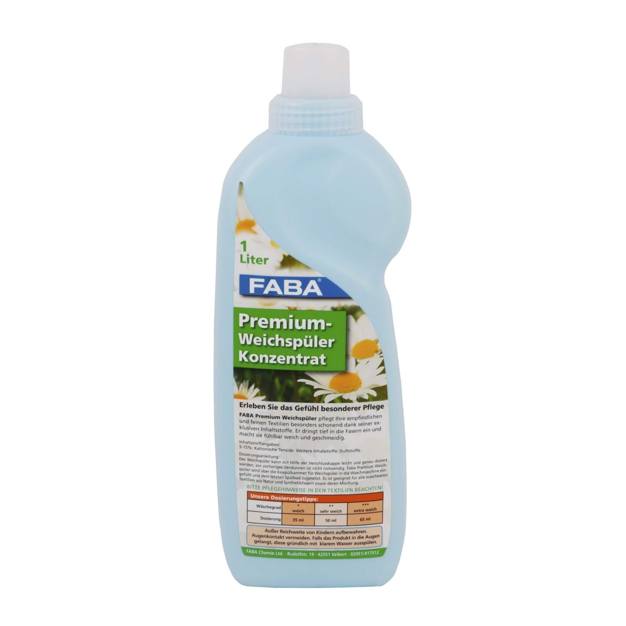 Balsam de rufe concentrat Faba, 1 L, Albastru