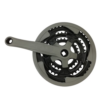 Angrenaj Pedalier 3 Foi MTB Gri Mare 48/38/28T Angrenaj Pedalier 3 Foi MTB Gri Mare 48/38/28T