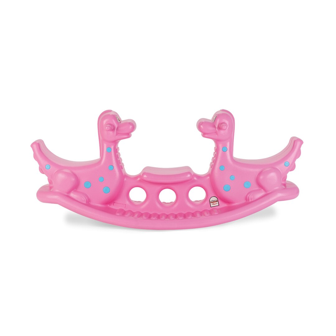 Balansoar pentru copii, Pilsan, Dino Seesaw Roz