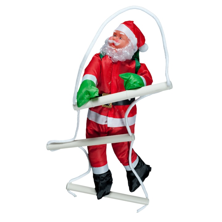 Дядо Коледа със стълби eNoelle